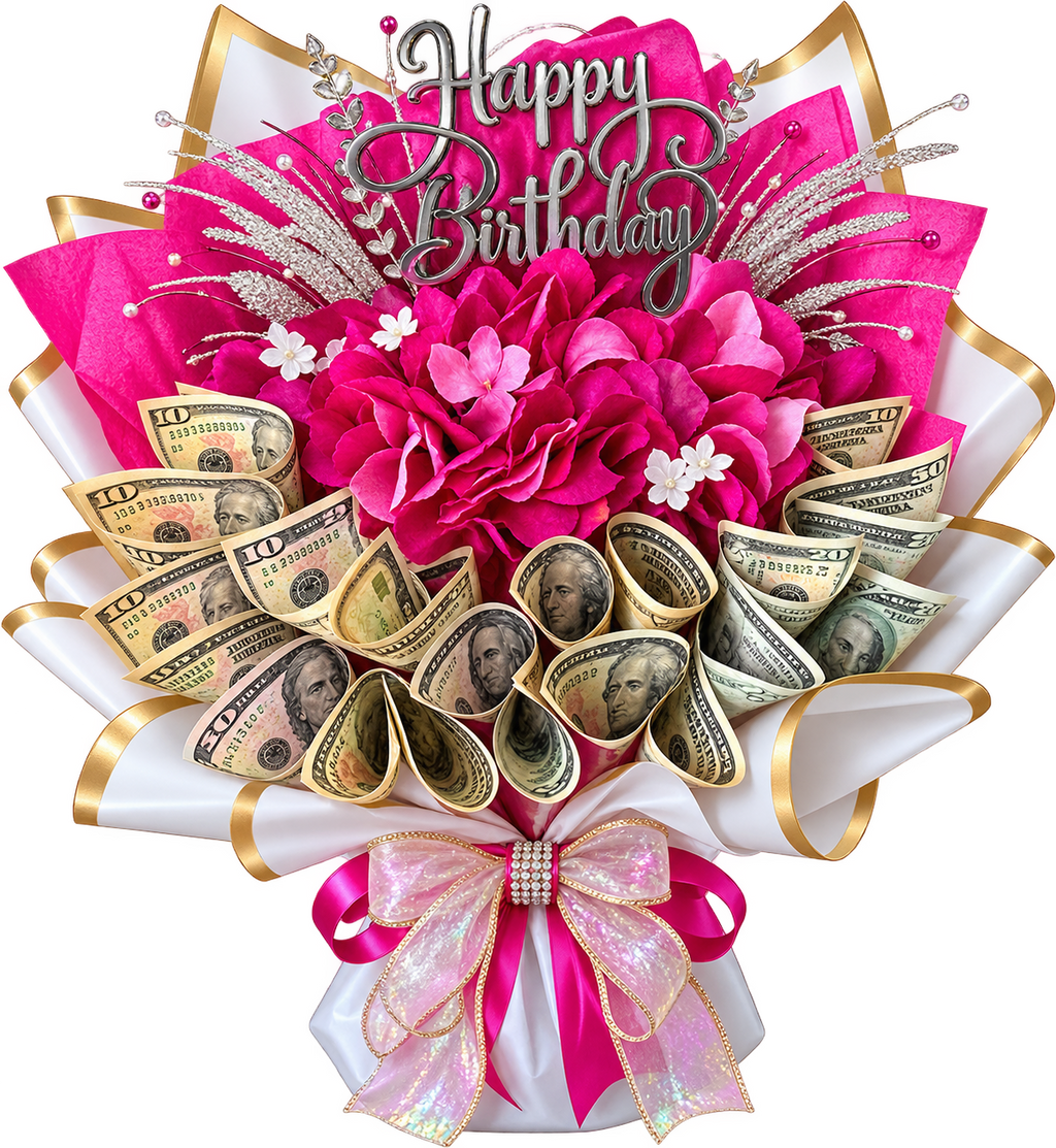 Custom Money Bouquet