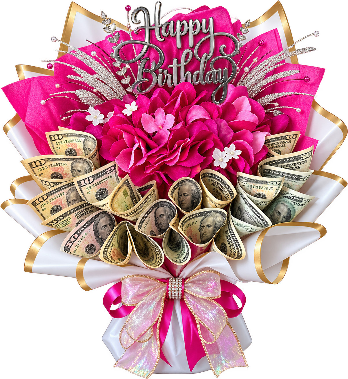 Custom Money Bouquet