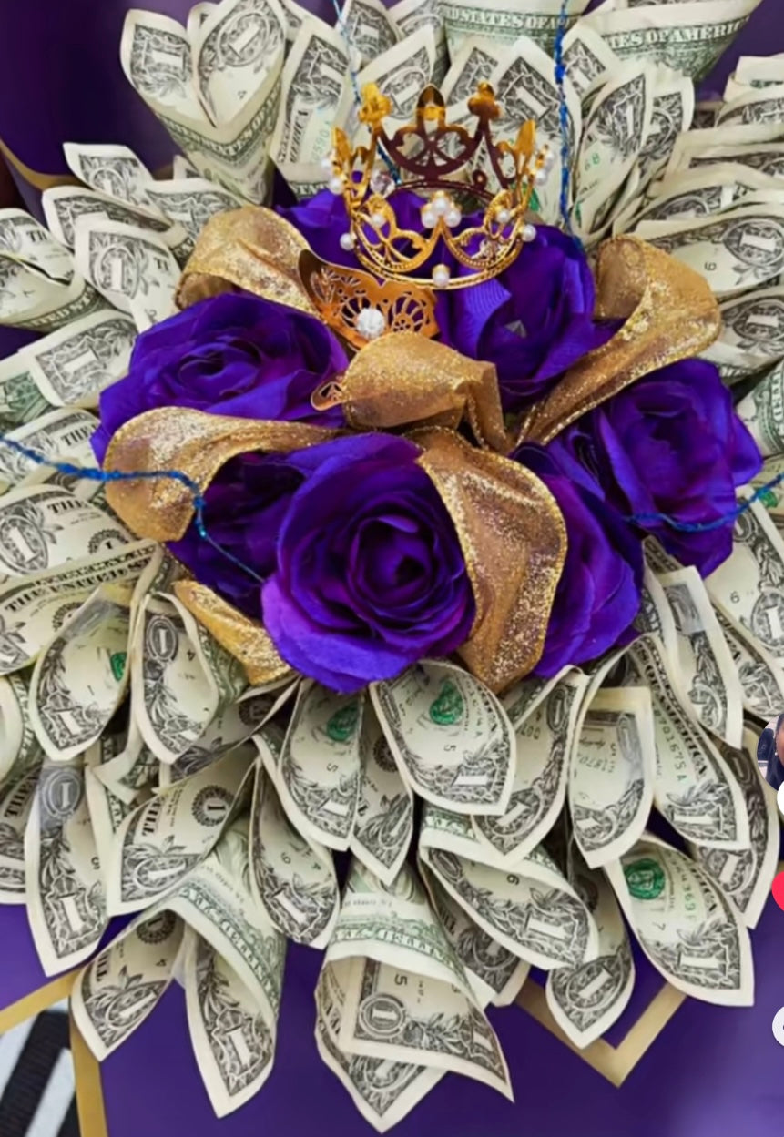 Custom Money Bouquet