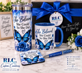 Personalized Journal, Mug, Coaster & Pen Gift Set