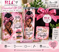 Personalized Journal, Tumbler, Coaster & Pen Gift Set