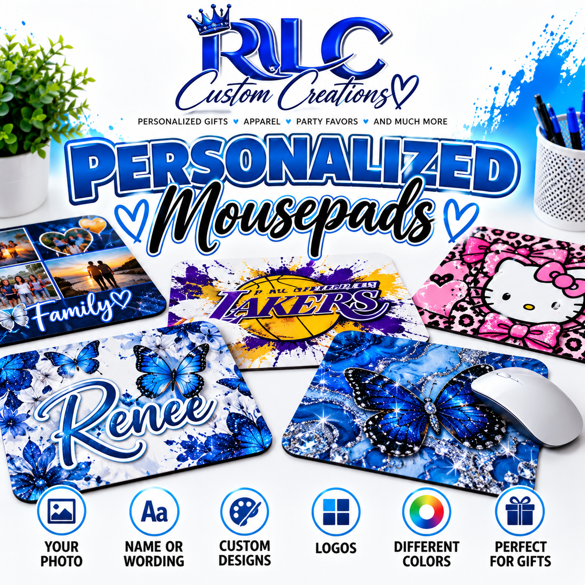 RLC Custom Creations – Personalized Mousepads