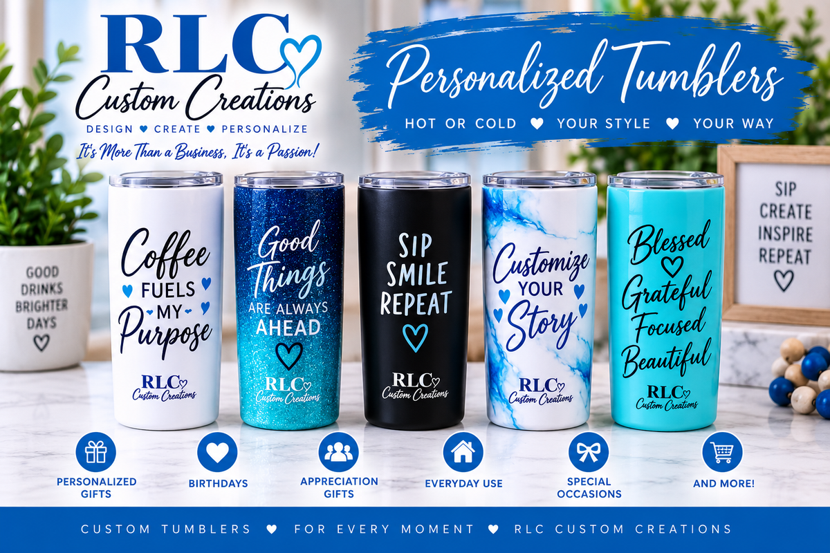 RLC Custom Personalized Tumbler